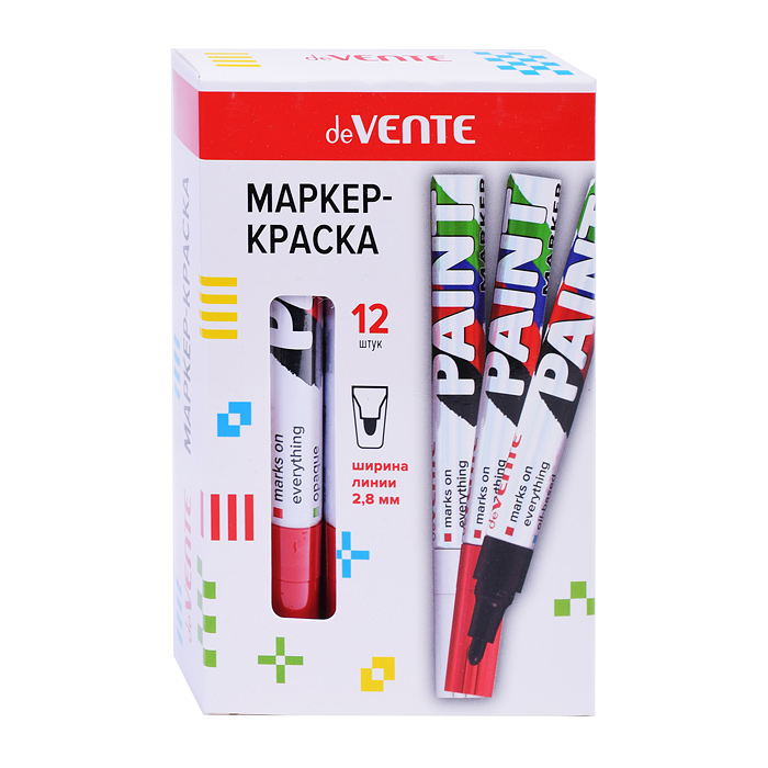 Фото к товару Маркер-краска, круглый, алюминиевый корпус, с клипом, нитро-основа, пулевидный наконечник Маркер-краска, круглый, алюминиевый корпус, с клипом, нитро-основа, пулевидный наконечник