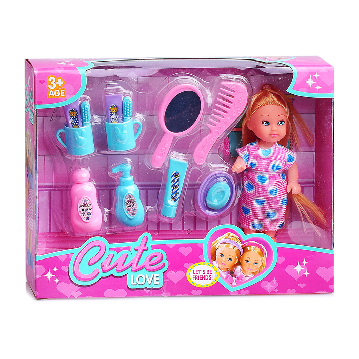 Набор с куклой "Доброе утро!" SM011-3 в коробке