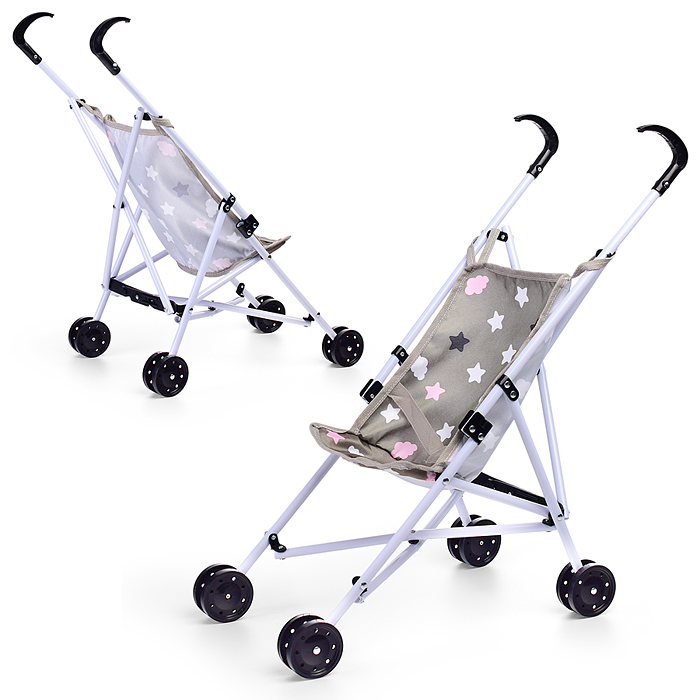 Коляска для кукол 968-11 трость, прогулочная Коляска для кукол 968-11 трость, прогулочная