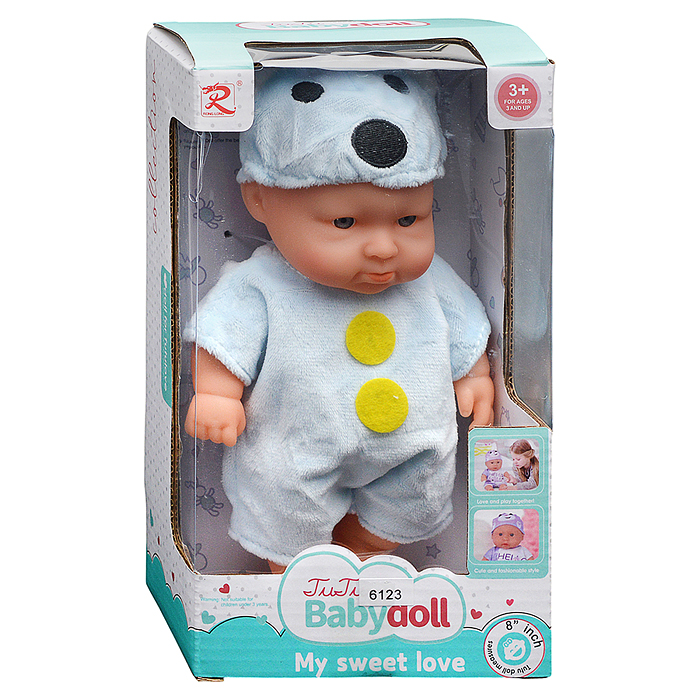 Фото к товару Пупс с аксессуарами 6123 "Артёмка" в коробке Пупс с аксессуарами 6123 "Артёмка" в коробке