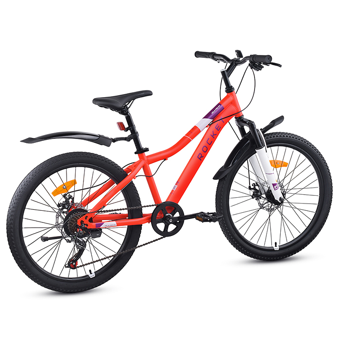 Фото к товару Велосипед 24" Rocket Vela Pro 24 , цвет красный, размер 13" Велосипед 24" Rocket Vela Pro 24 , цвет красный, размер 13"