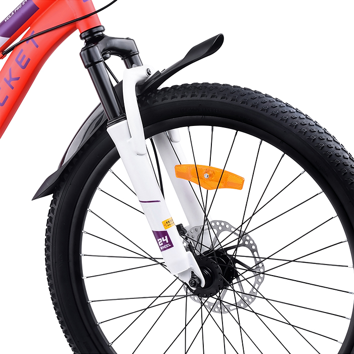 Фото к товару Велосипед 24" Rocket Vela Pro 24 , цвет красный, размер 13" Велосипед 24" Rocket Vela Pro 24 , цвет красный, размер 13"