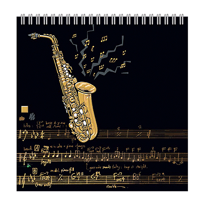 Блокнот 60л. клетка, Ассорти, гребень