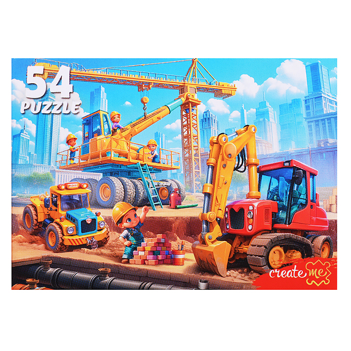 Пазлы 54 "Сказочные истории" (8 шт в шоубоксе)