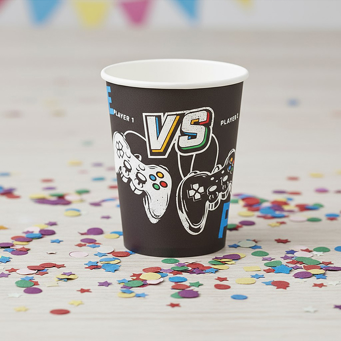 Фото к товару Набор посуды одноразовой 00-7503 "Игра" стаканы (10 шт) Набор посуды одноразовой 00-7503 "Игра" стаканы (10 шт)