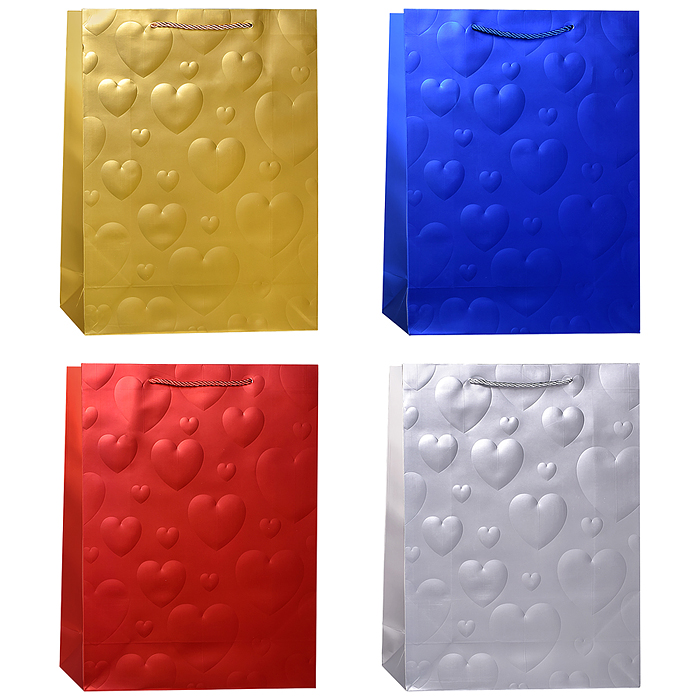 Пакет подарочный 00-7430 "Подарок с любовью" 40*30*12см