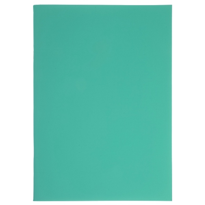 Тетрадь 48л. А4 клетка "Аквамарин" на скобе запечатанный титульный лист Soft-touch SoloMatte