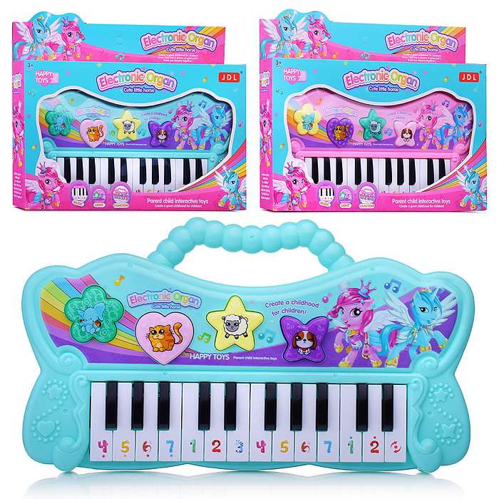 Пианино 8811B "Волшебные нотки" в коробке