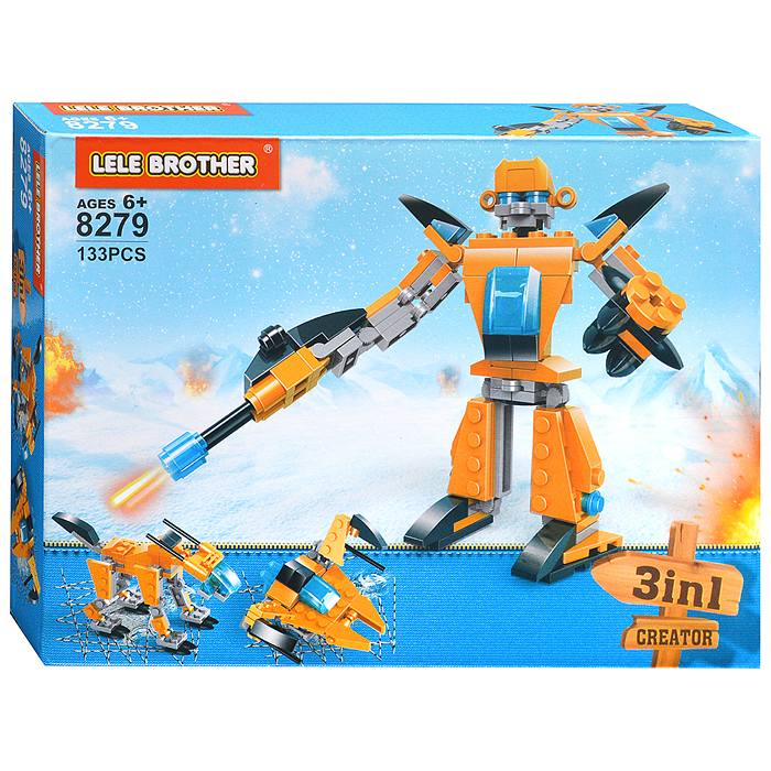 Конструктор 8279 "Космические войны" (133 дет.) в коробке Конструктор 8279 "Космические войны" (133 дет.) в коробке