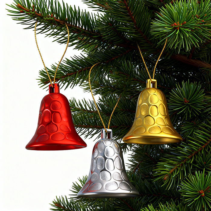 Фото к товару Новогоднее украшение S2656 "Колокольчики" (12шт х 4см) Новогоднее украшение S2656 "Колокольчики" (12шт х 4см)