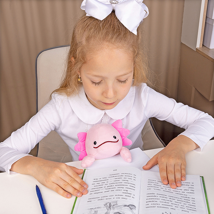 Аксолотль Вомпер, 18см, в коробке