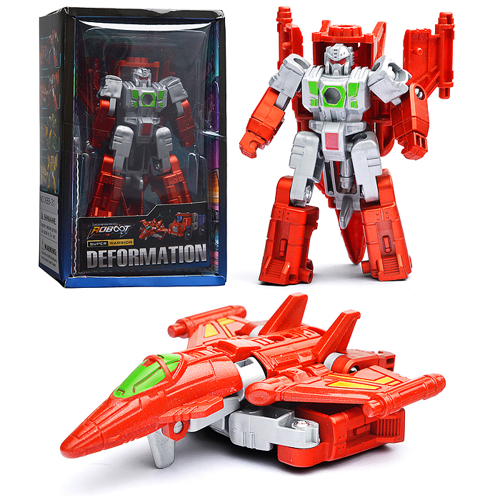 Робот XBB-31 трансформирующийся в самолет, в коробке Робот XBB-31 трансформирующийся в самолет, в коробке