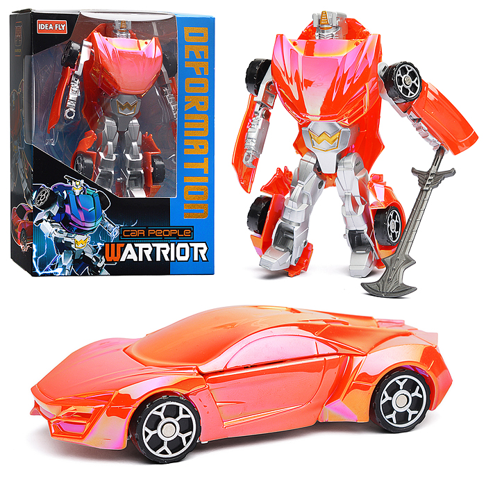 Робот BF-1124 трансформирующийся в спорткар, в коробке Робот BF-1124 трансформирующийся в спорткар, в коробке