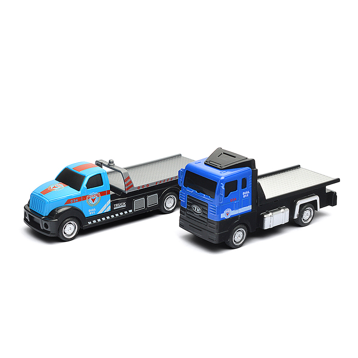 Набор машин TH351 "Полицейские службы" металл, в коробке