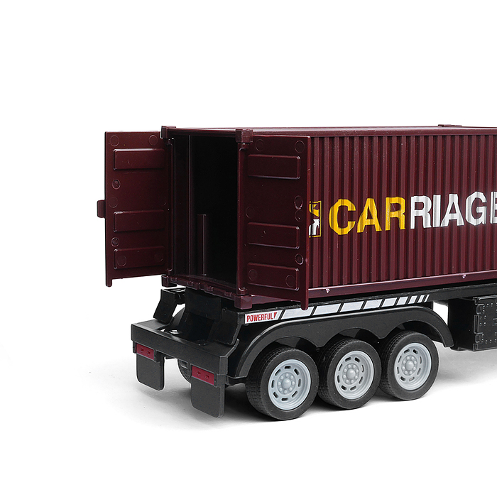 Фото к товару Машина GM1922 "Контейнеровоз" с дорожными знаками, р/у, 27 MHz, в коробке Машина GM1922 "Контейнеровоз" с дорожными знаками, р/у, 27 MHz, в коробке