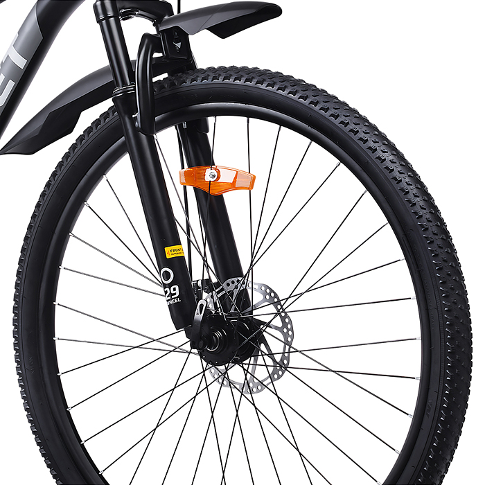 Фото к товару Велосипед 29" Rocket Crater Pro 29, цвет черный, размер 17,5" Велосипед 29" Rocket Crater Pro 29, цвет черный, размер 17,5"