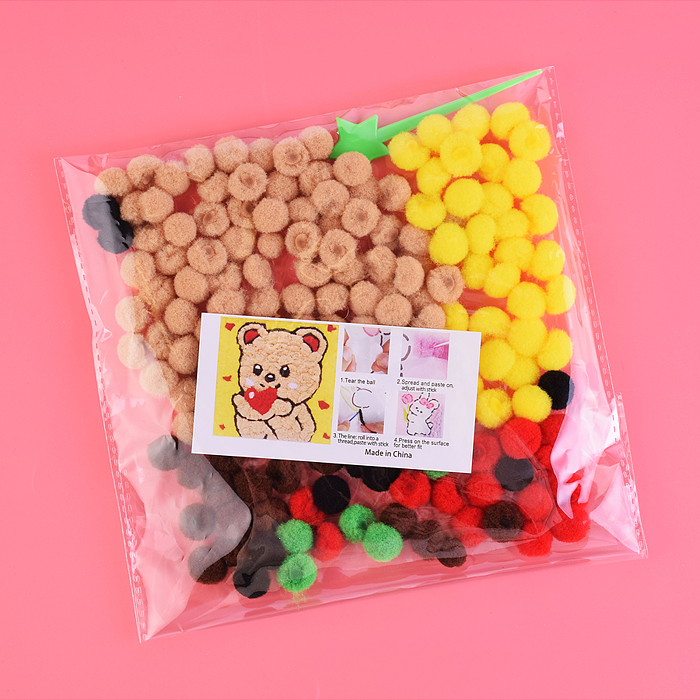 Набор творческая мастерская 22х22см 00-7366 "Влюблённый мишка"