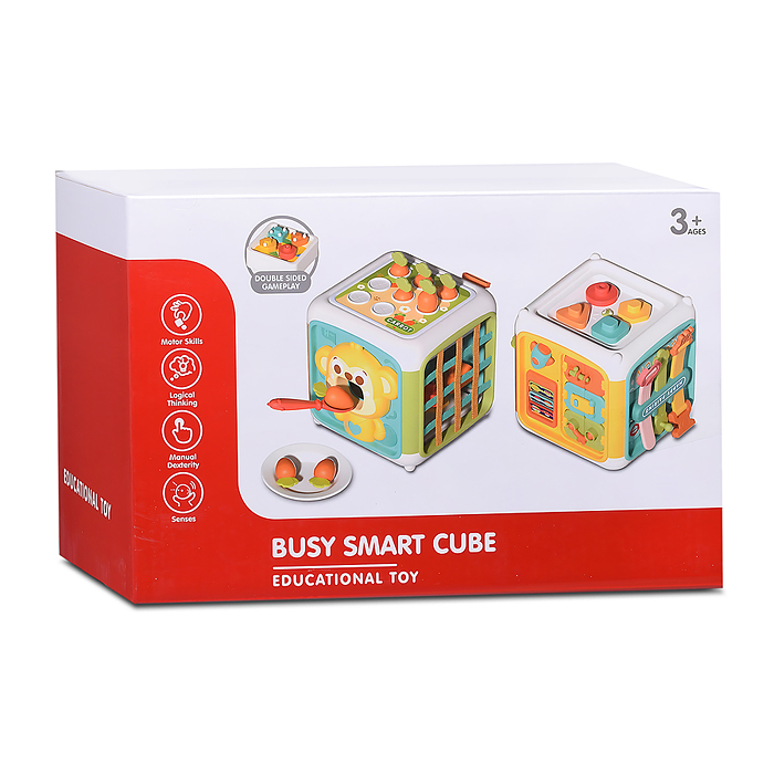 Фото к товару Куб развивающий YL562A "Развивашка" в коробке Куб развивающий YL562A "Развивашка" в коробке