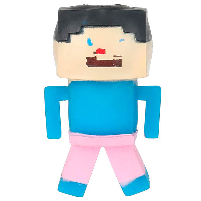 Фото к товару Игрушка антистресс тянучка "Пиксельный персонаж в синем свитере" блистер, Супер Флекс Игрушка антистресс тянучка "Пиксельный персонаж в синем свитере" блистер, Супер Флекс