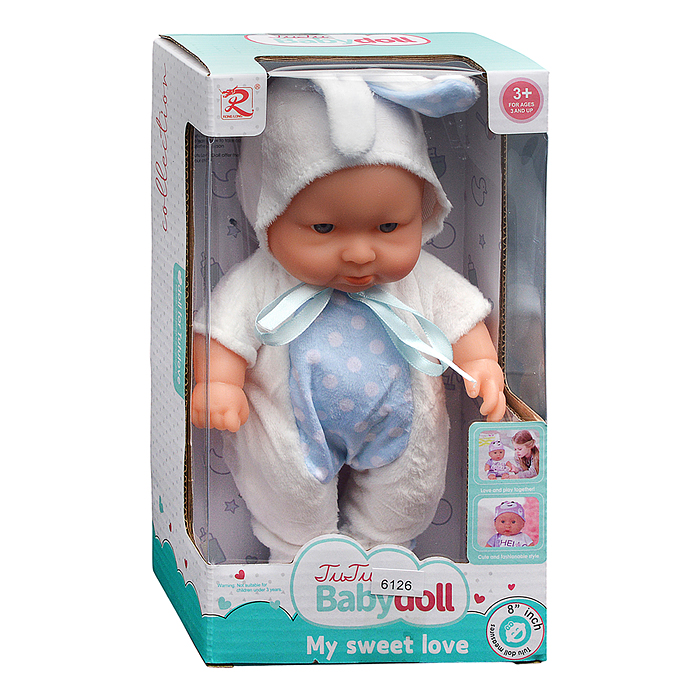 Фото к товару Пупс с аксессуарами 6126 "Вероничка" в коробке Пупс с аксессуарами 6126 "Вероничка" в коробке