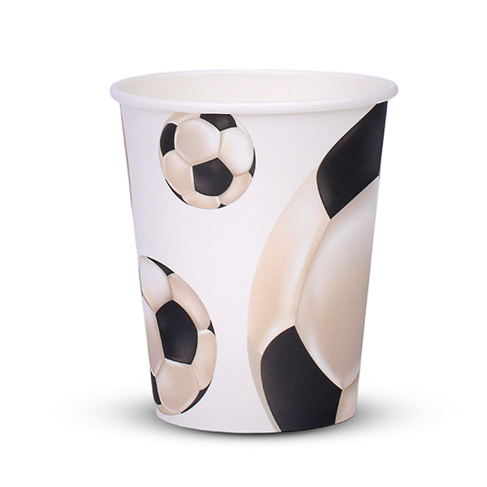 Фото к товару Набор посуды одноразовой 00-7493 "Футбольный мяч" стаканы (10 шт) Набор посуды одноразовой 00-7493 "Футбольный мяч" стаканы (10 шт)