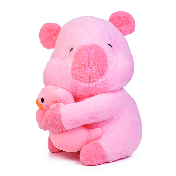 Мягкая игрушка "Капибара" М1578 с пледом