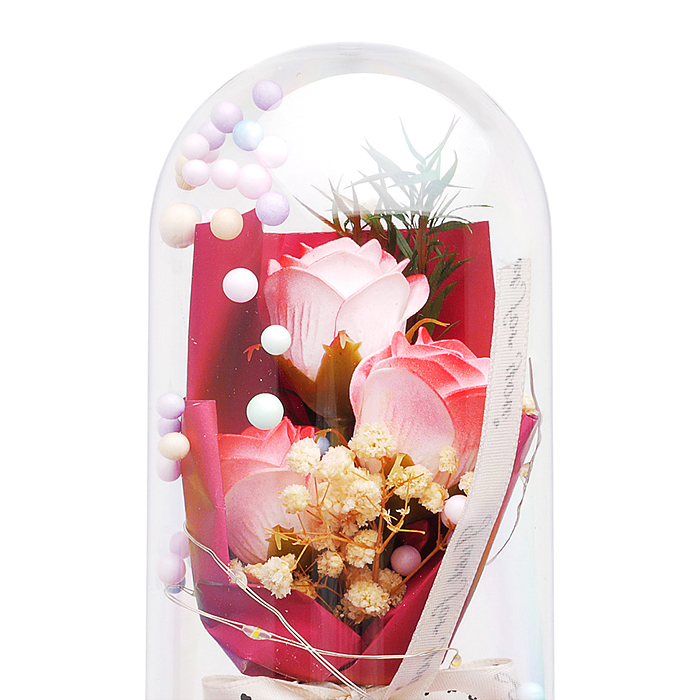 Фото к товару Светильник H01 "Букет роз" в коробке (красный) Светильник H01 "Букет роз" в коробке (красный)