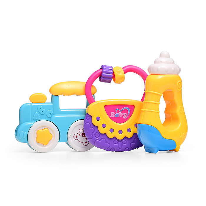 Набор погремушек Y0166 "Яркие впечатления" в пакете