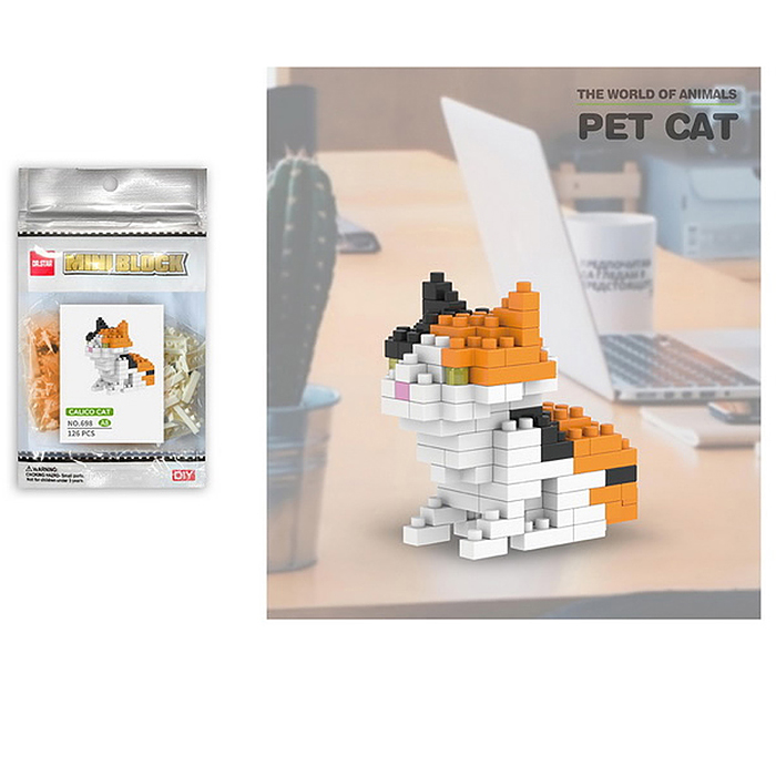 Конструктор 698-A8 "Моя кошечка" в пакете Конструктор 698-A8 "Моя кошечка" в пакете