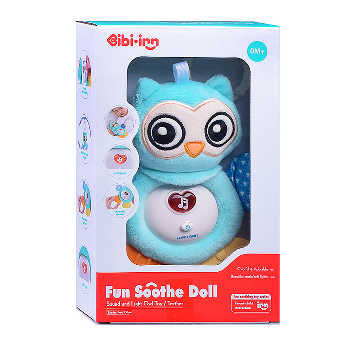 Фото к товару Интерактивная игрушка 6008 "Сова" в коробке Интерактивная игрушка 6008 "Сова" в коробке