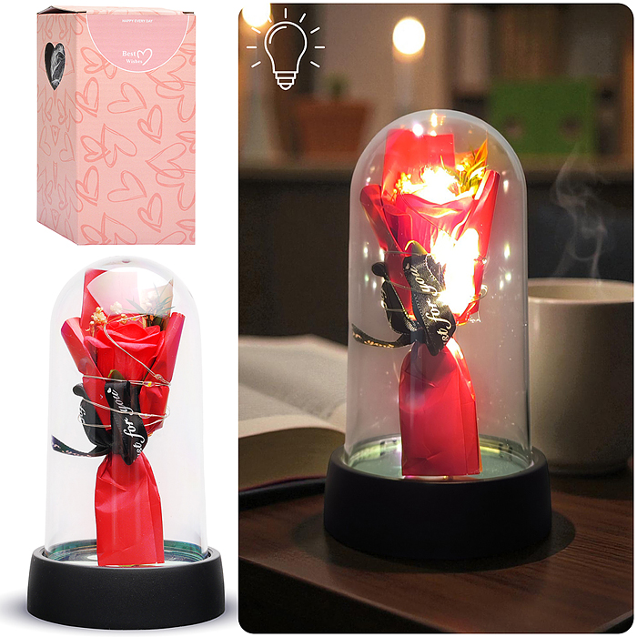 Светильник H07 "Букетик" в коробке (красный) Светильник H07 "Букетик" в коробке (красный)