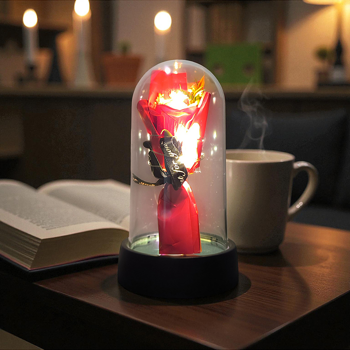 Фото к товару Светильник H07 "Букетик" в коробке (красный) Светильник H07 "Букетик" в коробке (красный)