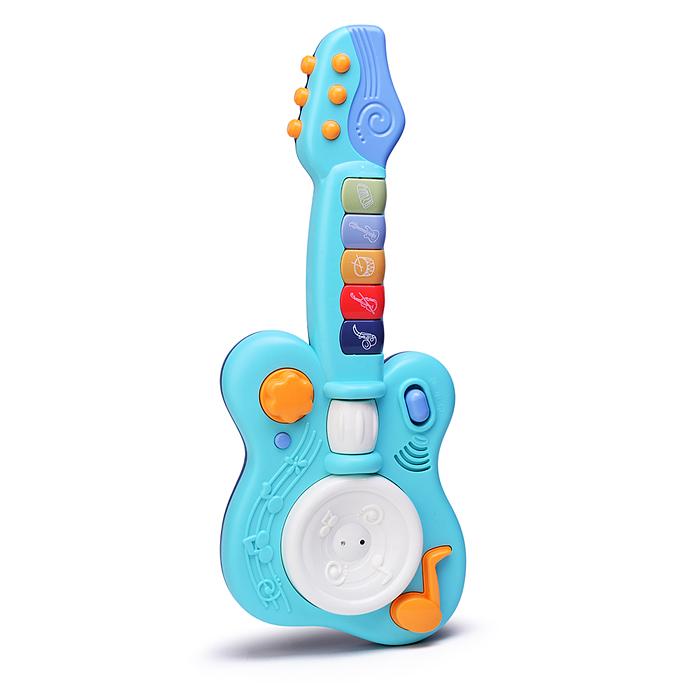 Фото к товару Гитара RJ2808B "Юный гитарист" в коробке Гитара RJ2808B "Юный гитарист" в коробке