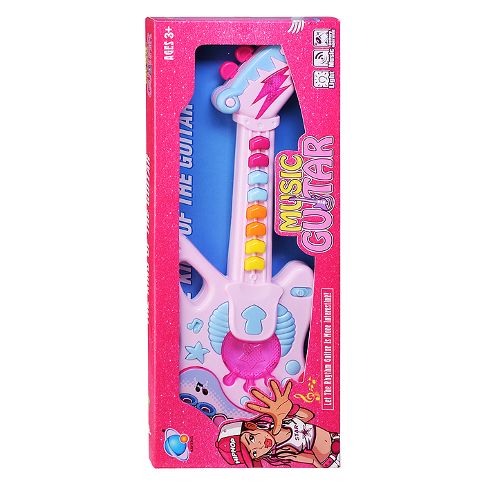 Фото к товару Гитара 661F "Танцуй и пой" в коробке Гитара 661F "Танцуй и пой" в коробке