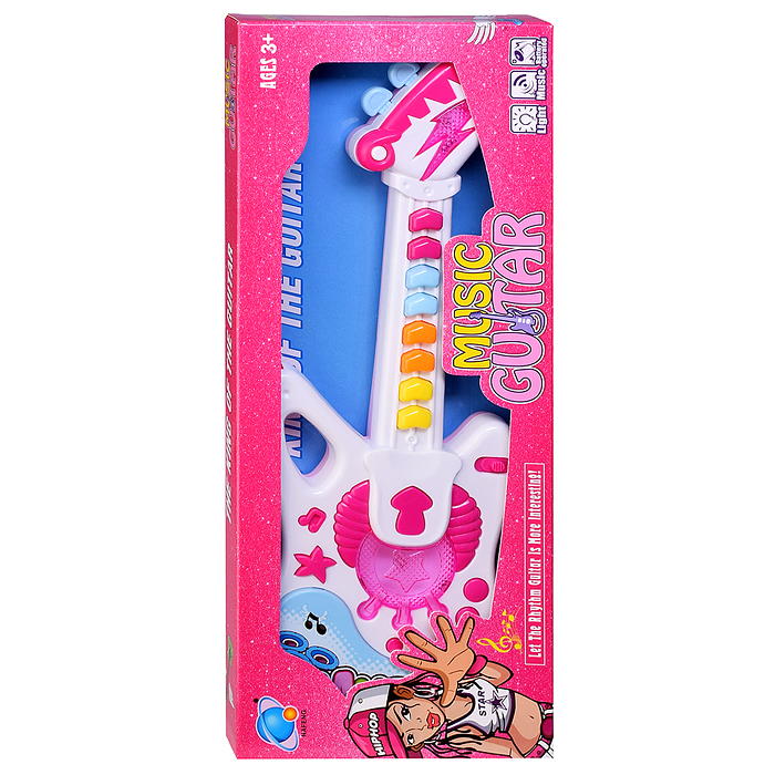 Фото к товару Гитара 661F "Танцуй и пой" в коробке Гитара 661F "Танцуй и пой" в коробке