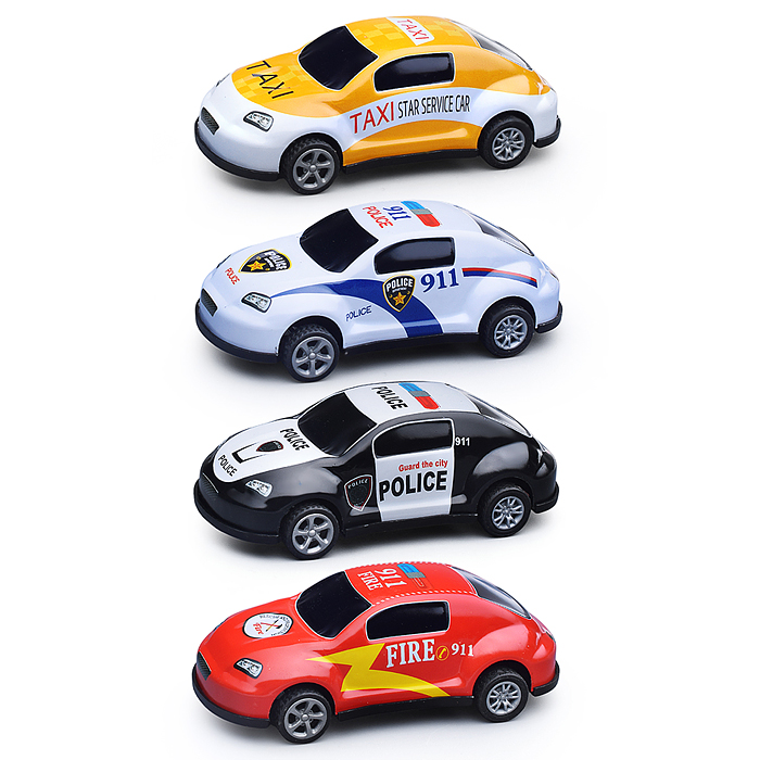 Фото к товару Набор машин 8899D "Полиция-2" в пакете Набор машин 8899D "Полиция-2" в пакете