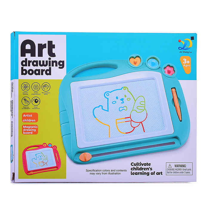 Фото к товару Доска для рисования 887A "Время творить" в коробке Доска для рисования 887A "Время творить" в коробке