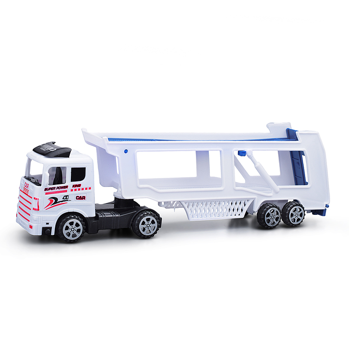 Автовоз MR890-H9 с полицейским транспортом, под колпаком