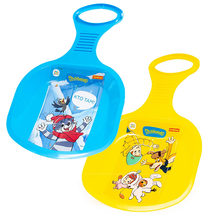 Санки "Ледянка" №2 "Простоквашино" Санки "Ледянка" №2 "Простоквашино"