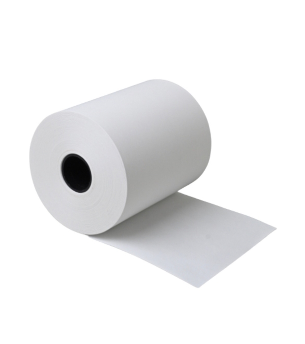 Чековая лента термочувствительная 44 г/м², 80ммx80мx12мм (60 м) термослой наружу