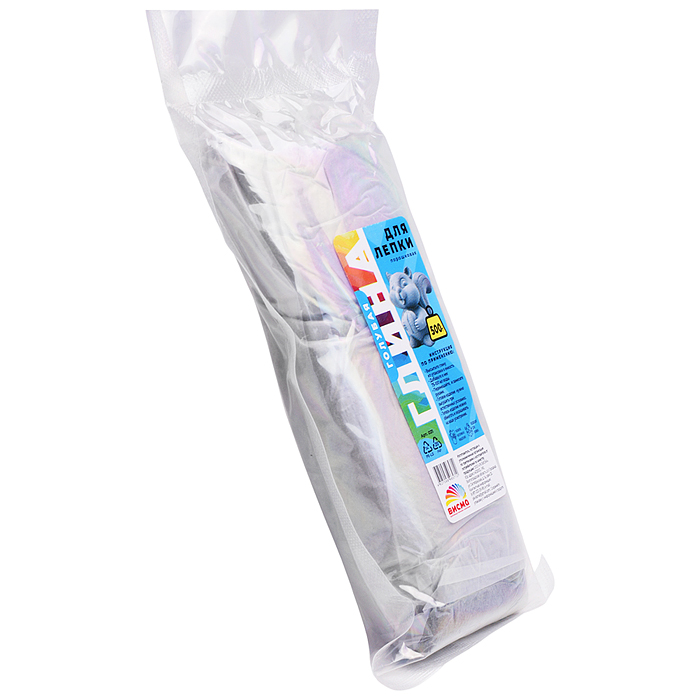 Глина для лепки порошкова, голубая 500 гр, 