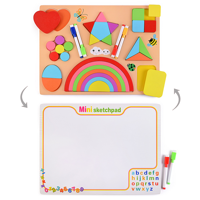 Пазл-вкладыш D2120 "Яркая картинка"