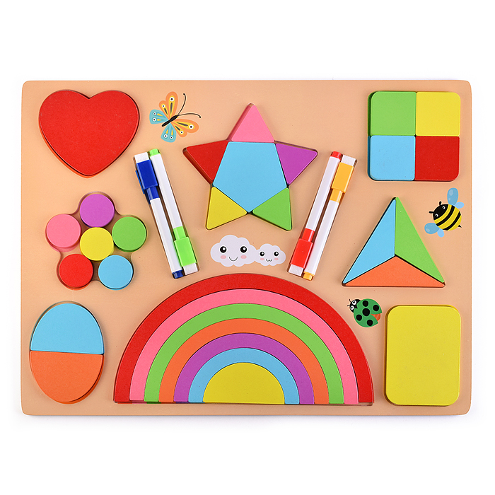 Пазл-вкладыш D2120 "Яркая картинка"