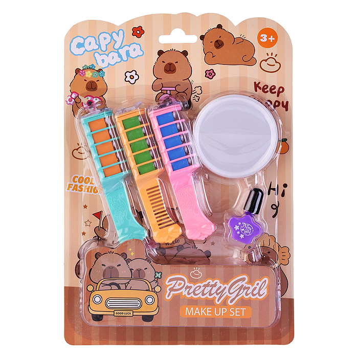 Набор детской косметики 761-8H "Яркий образ" на листе Набор детской косметики 761-8H "Яркий образ" на листе