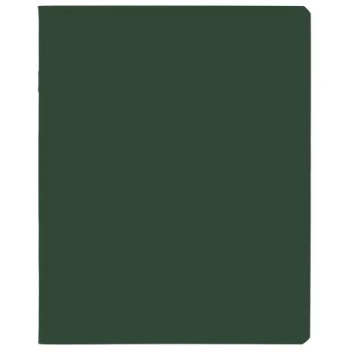 Тетрадь 96л. клетка "Малахит" А5 на скобе ламинация Soft-touch SoloMatte