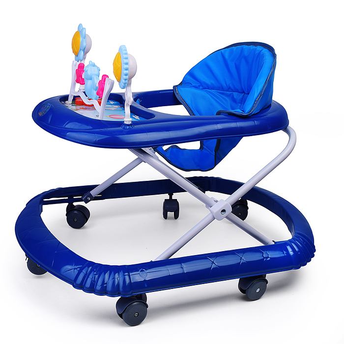 Ходунки 666-3 "Веселые игрушки" (цвет синий) Ходунки 666-3 "Веселые игрушки" (цвет синий)