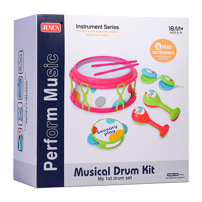 Набор музыкальных инструментов RJ6803A "Джазовый квартет-2" в коробке