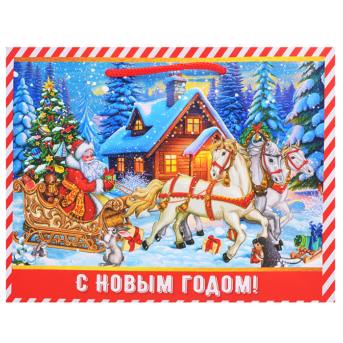 Фото к товару Бумажный пакет для сувенирной продукции с ламинацией, с шириной основания 23 cм Бумажный пакет для сувенирной продукции с ламинацией, с шириной основания 23 cм