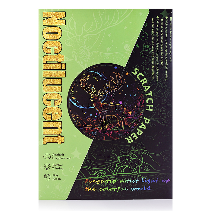 Набор для рисования WS-210-6 "Зверята" в пакете