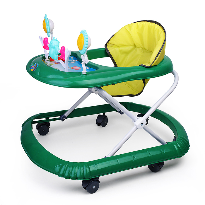 Ходунки 666-2 "Веселые игрушки" (цвет зелёный) Ходунки 666-2 "Веселые игрушки" (цвет зелёный)